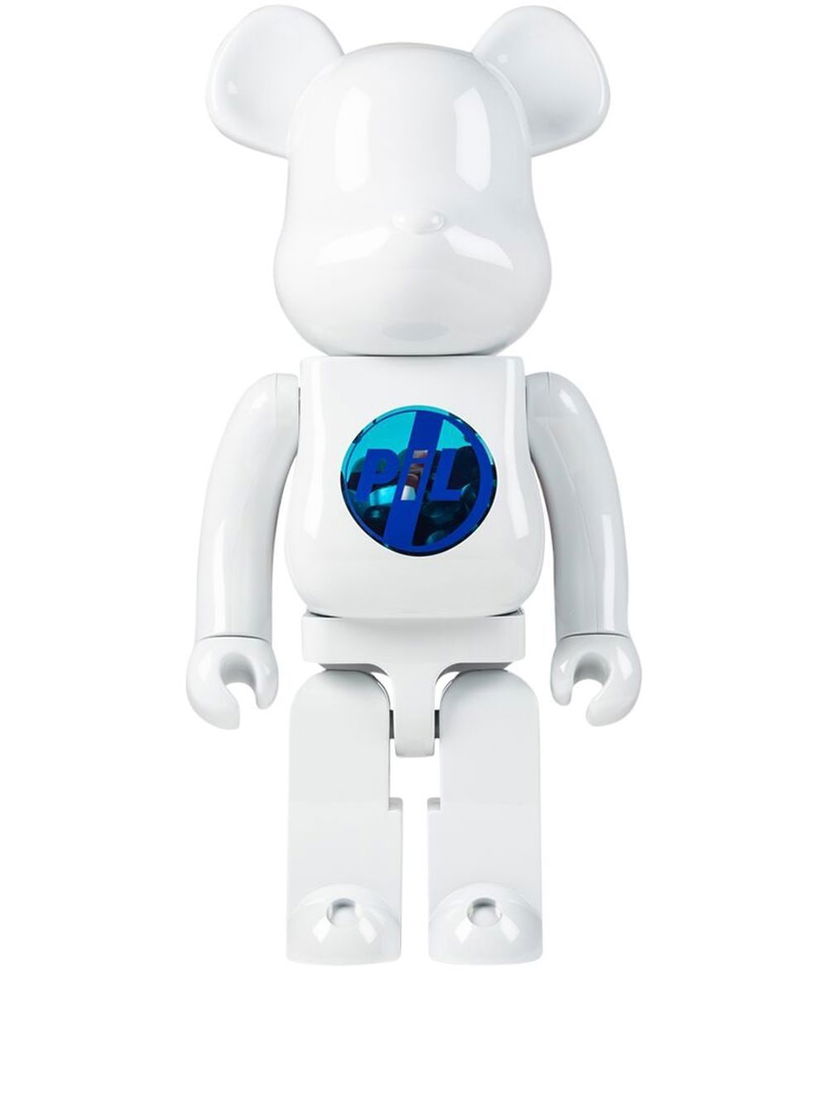 Keräilykelpoinen Medicom Toy Public Image Limited Be@rbrick Chrome collectible "1000%" - White Valkoinen | MEDI007019104374