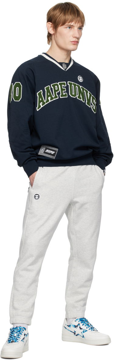Verryttelyhousut AAPE by A Bathing Ape AAPE by A Bathing Ape Main Sweatpants Harmaa | AAPPTMB638XANWH2, 3