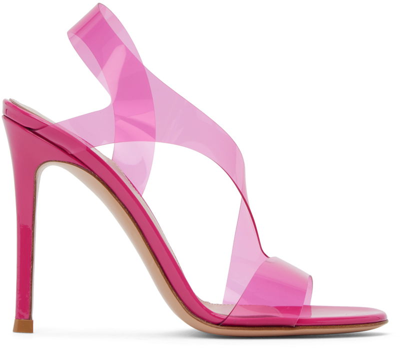 Tennarit ja kengät Gianvito Rossi Gianvito Rossi Metropolis Heeled Sandals Vaaleanpunainen | G31841.15RIC.GSV
