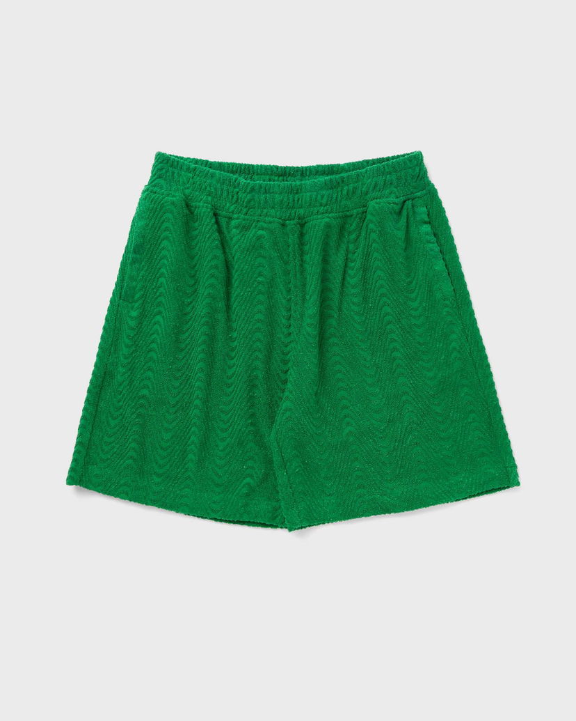 Shortsit Pleasures ZEN TERRY SHORTS Vihreä | P24SU038-GREEN