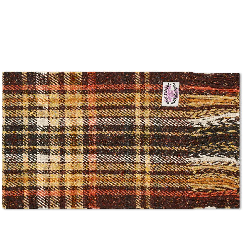 Huivi Acne Studios Volano Check Scarf Ruskea | CA0325-700
