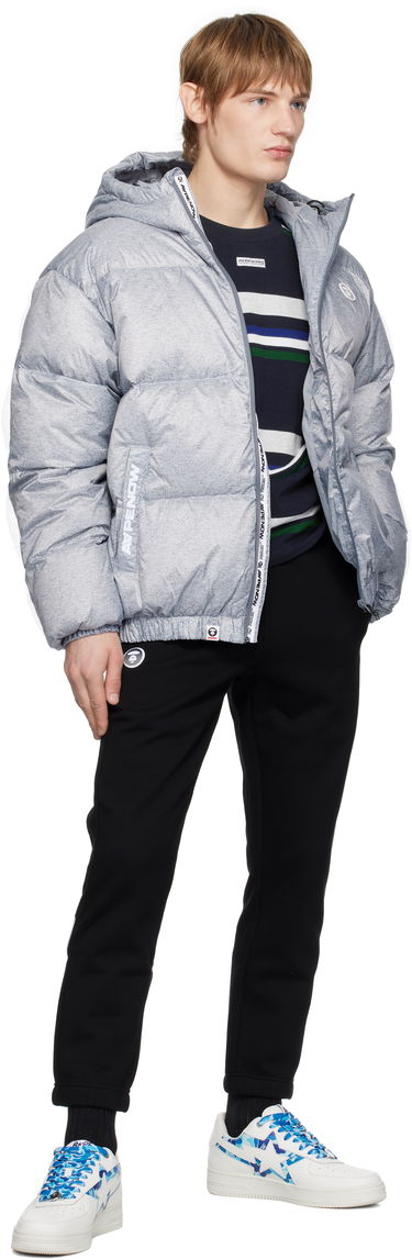 Puffer takki AAPE by A Bathing Ape AAPE by A Bathing Ape 'AAPE NOW' Down Jacket Harmaa | AAPDNM7654XANGY2, 3