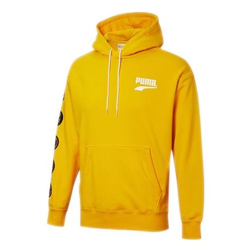 Huppari Puma Club Casual Hoodie Keltainen | 530368-81