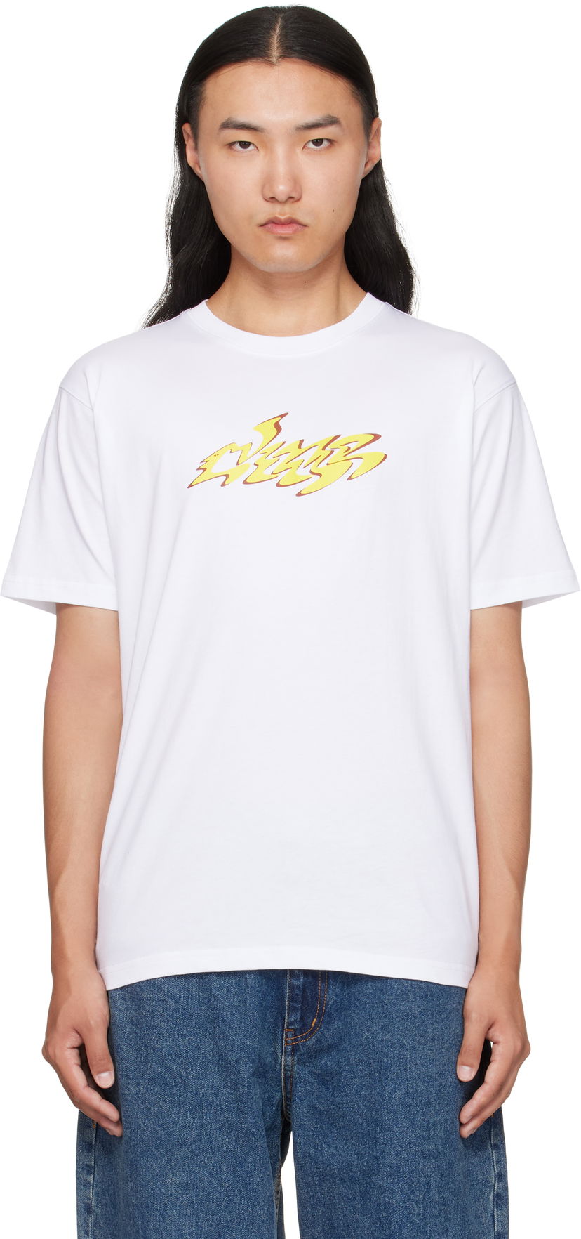 T-paita Dime Dime Disco T-Shirt Valkoinen | DIMEFA2559WHT