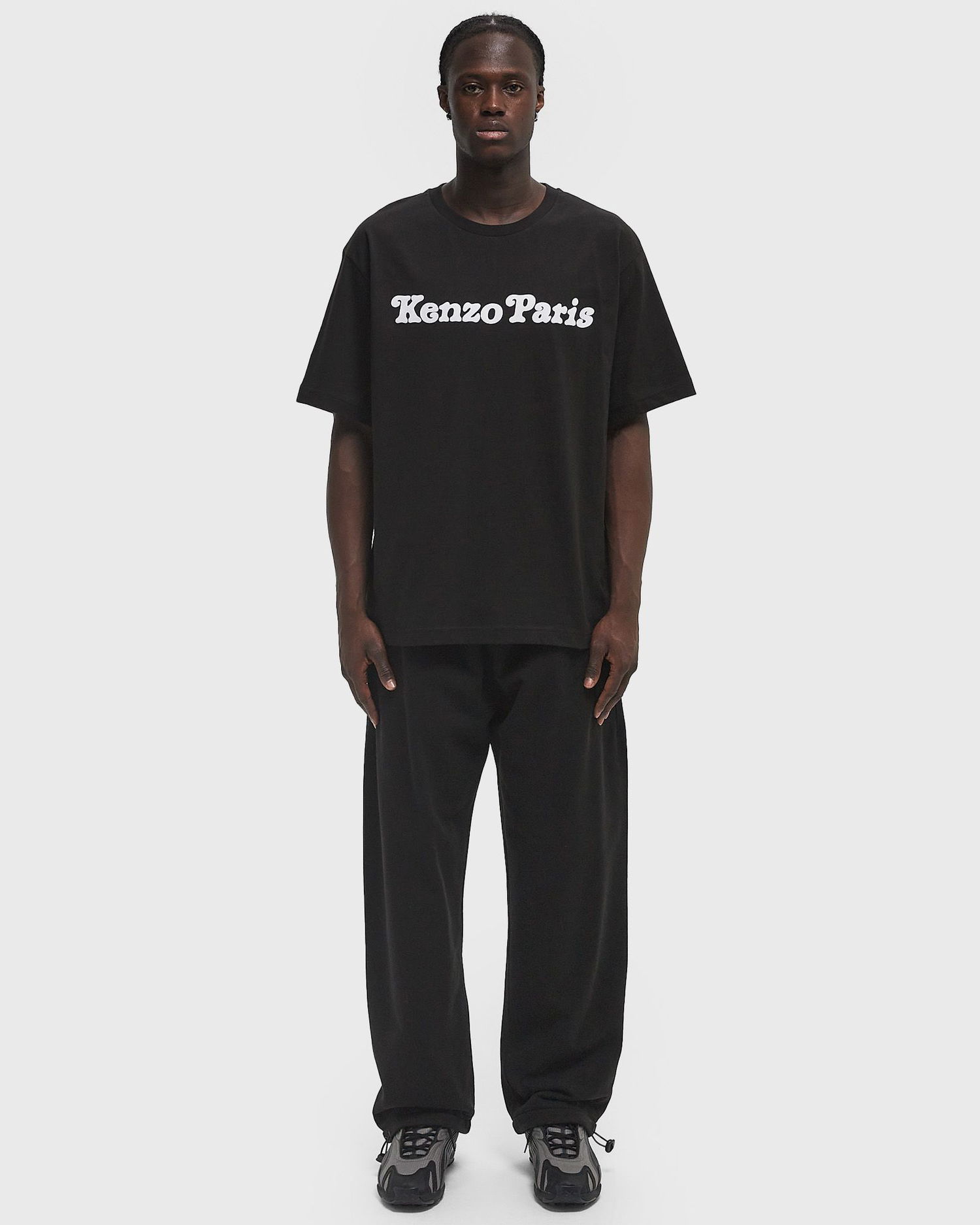 Verryttelyhousut KENZO Kenzo Boke Flower 2.0 Embroidered Straight Jogpants Musta | FF55PA8324MC.99J, 1