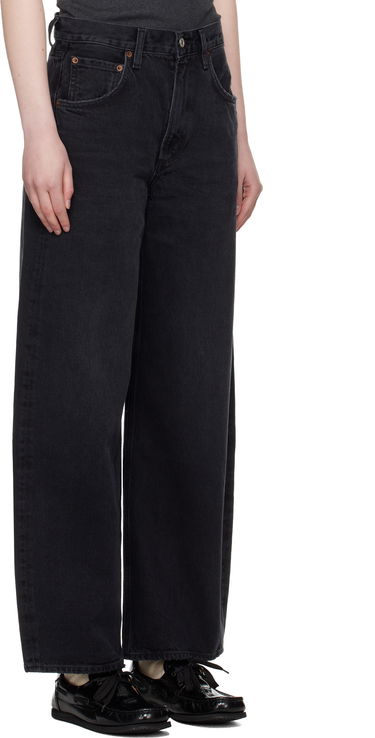 Jeans AGOLDE Low Curve Jeans Musta | A197-1157, 2
