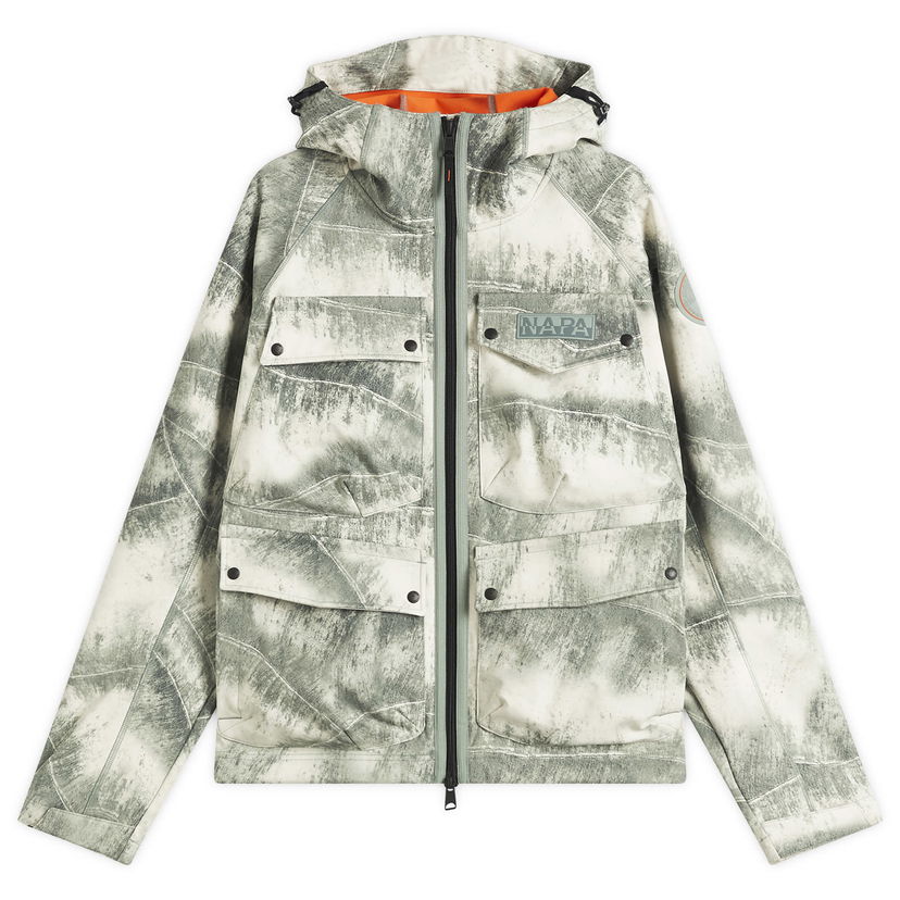 Tuulitakki Napapijri Napapijri Multi Pocket Soft Shell Jacket Vihreä | NP0A4IMRFCP1