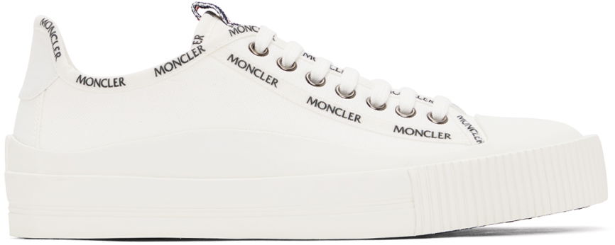 Tennarit ja kengät Moncler Off-White Canvas Glissiere Valkoinen | 4M738 - 40 - 02SS9, 0