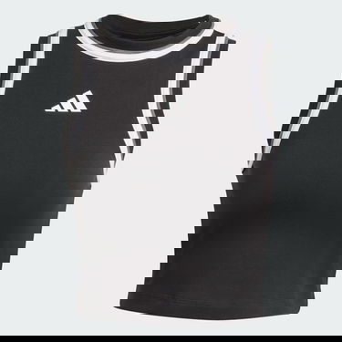 Tankkitoppi adidas Performance Essentials Crop Tank Top Musta | JG4180, 4