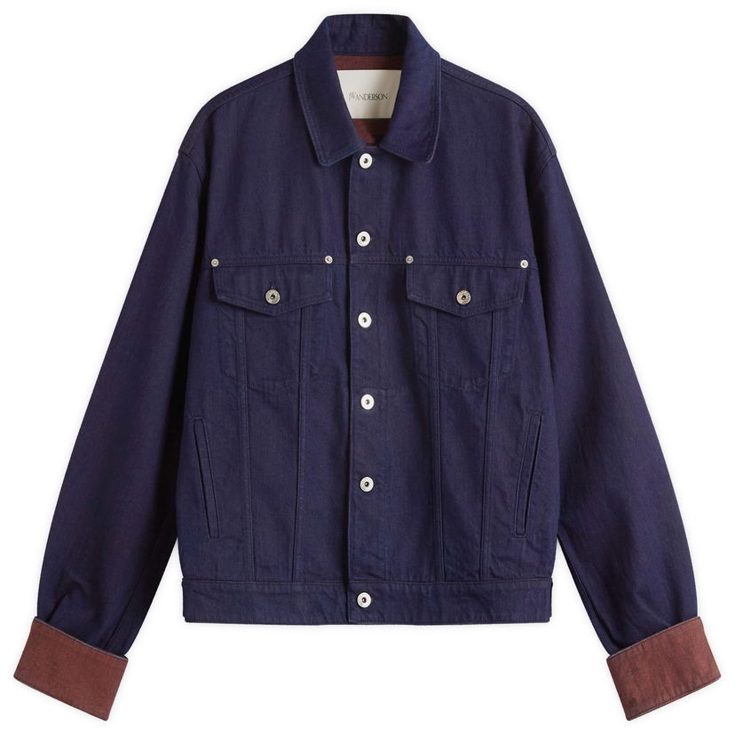 Takki JW Anderson JW Anderson Turn Up Cuff Jacket Sininen | DJ0044-PG1836-807