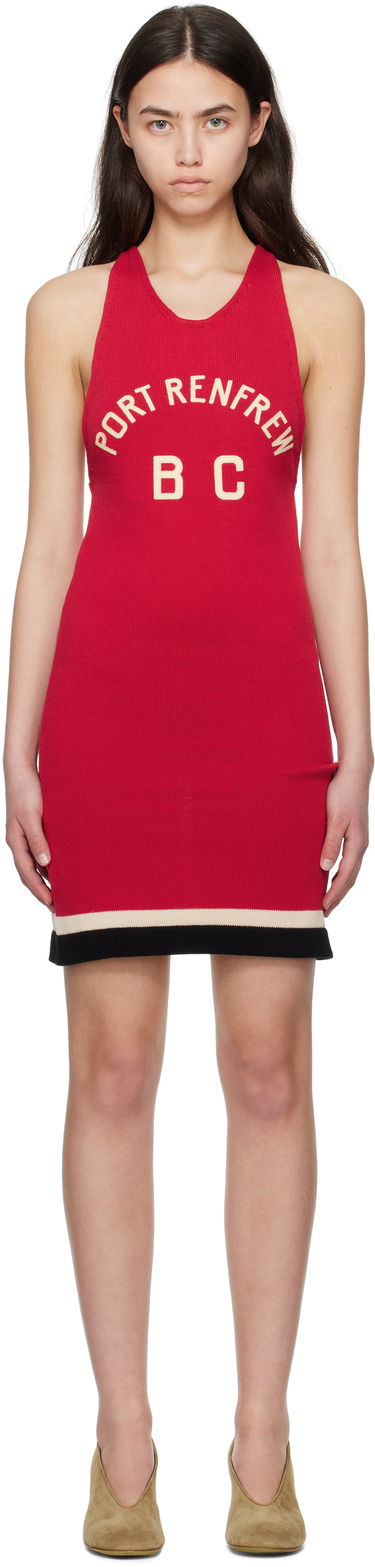 Mekko Bode Bode Port Knit Minidress Punainen | WRS25KT029, 0