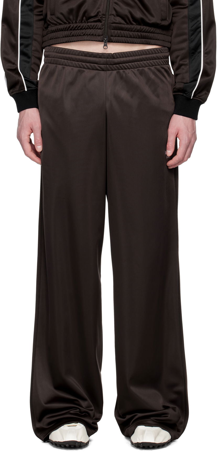 Verryttelyhousut Martine Rose Martine Rose Wide Leg Track Pants Ruskea | 167JT12700