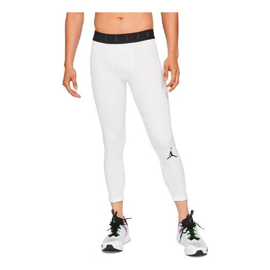 Leggingsit Jordan Dri-FIT 3/4-Length Tights Jordan Valkoinen | CZ4796-100, 0