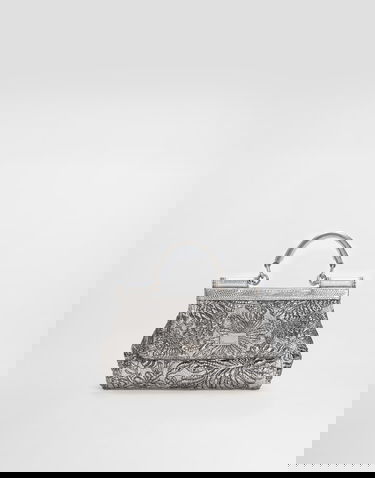 Käsilaukku Dolce & Gabbana Small Sicily Brocade Handbag Metallinen | BB7116BR81780998, 0