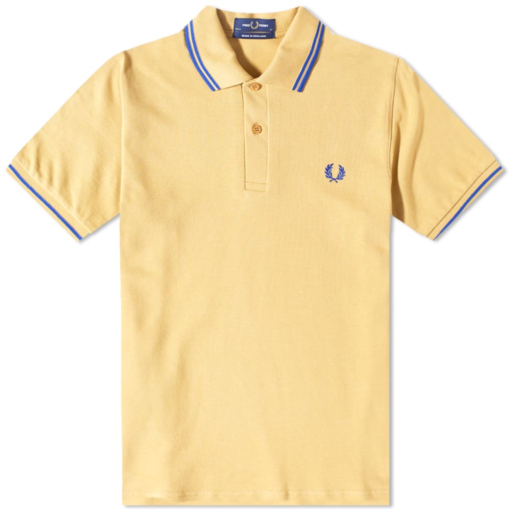 Poolopaita Fred Perry Authentic Original Twin Tipped Polo Keltainen | M12-525, 0