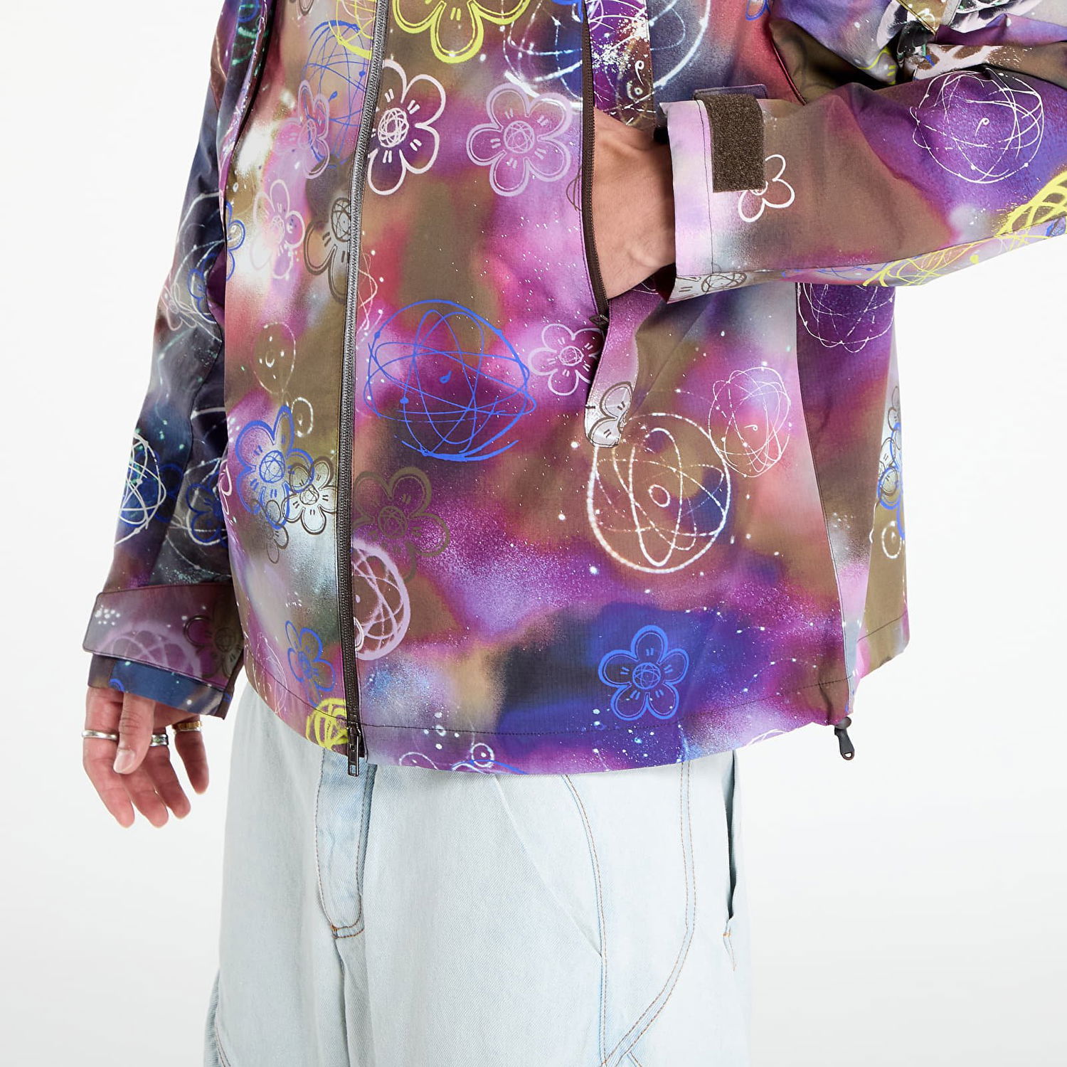 Tuulitakki KENZO KENZO x FUTURA 2000 Short Windbreaker Monivärinen | FF65BL1779ND.50, 1