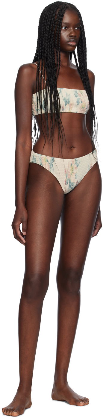 Uimapuvut TOTEME TOTEME Smocked Mid-Rise Bikini Monivärinen | 243-WSW1079FB0249/2WRW3263FB0249, 3