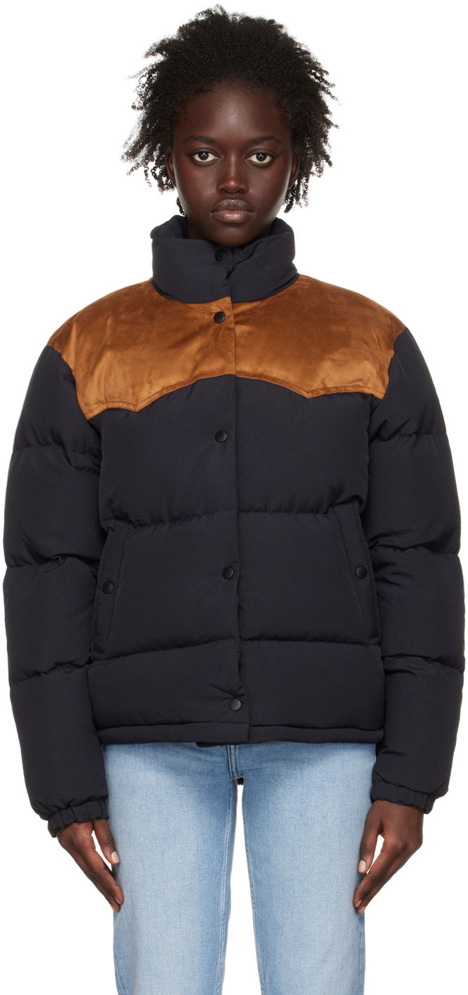 Puffer takki rag & bone Rag & Bone Cal Down Jacket Musta | WAW22F2003O903