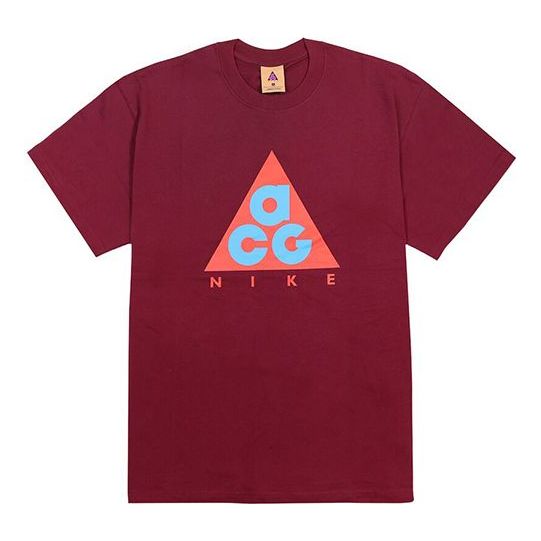 T-paita Nike ACG ACG Classic Logo T-Shirt Burgundia | CV1533-638