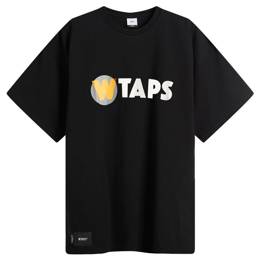 T-paita WTAPS TNNL T-Shirt Musta | 251ATDT-STM09S-BLK