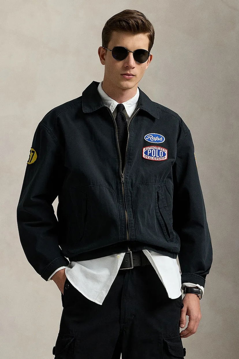 Takki Polo by Ralph Lauren Polo Ralph Lauren Unlined Oversize Jacket Musta | 710970586