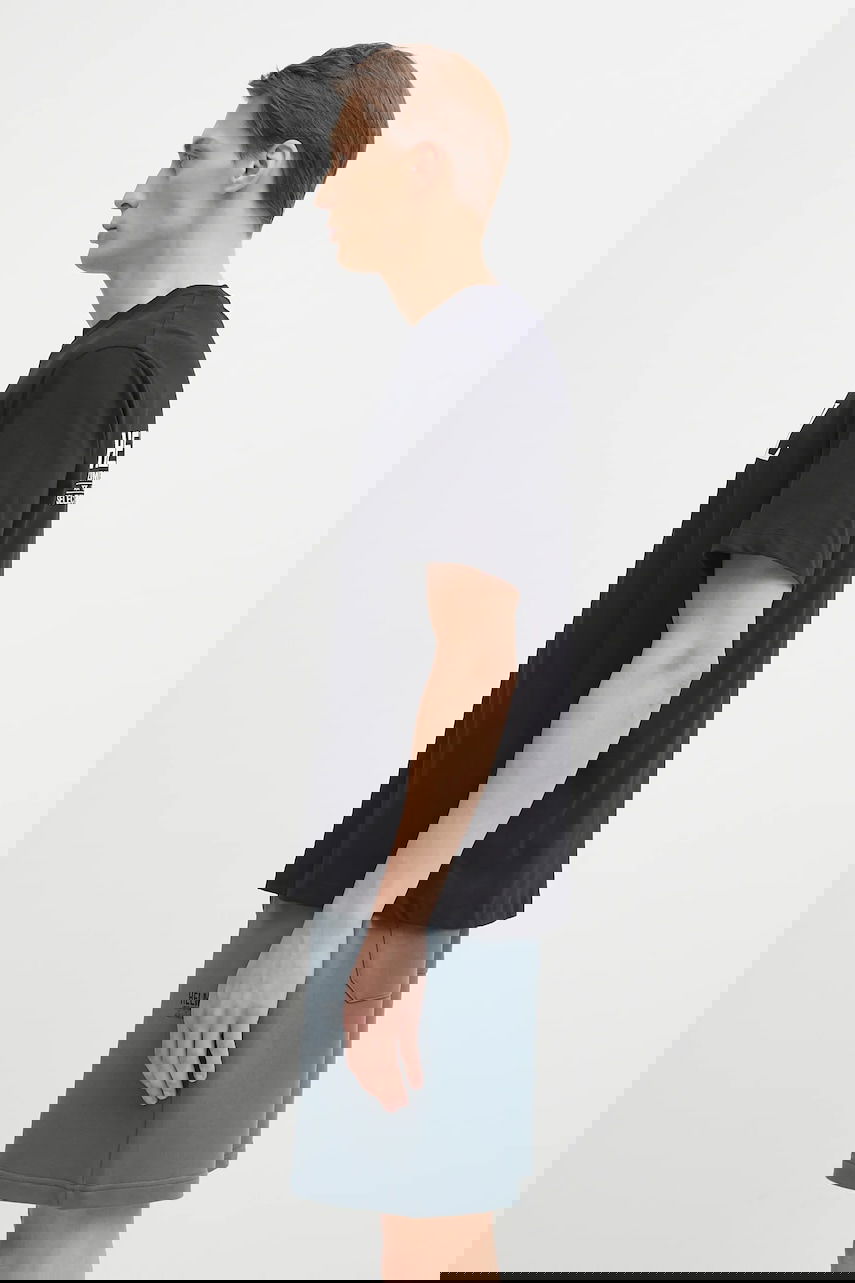 T-paita Helmut Lang Helmut Lang Logo Print T-Shirt Musta | P04HM507, 1