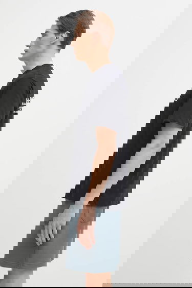 T-paita Helmut Lang Helmut Lang Logo Print T-Shirt Musta | P04HM507, 1