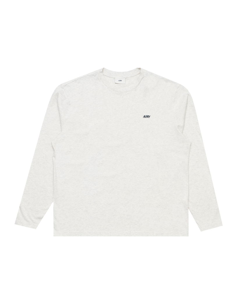 T-paita Autry Autry Long Sleeve T-Shirt Harmaa | LSPXA6JM