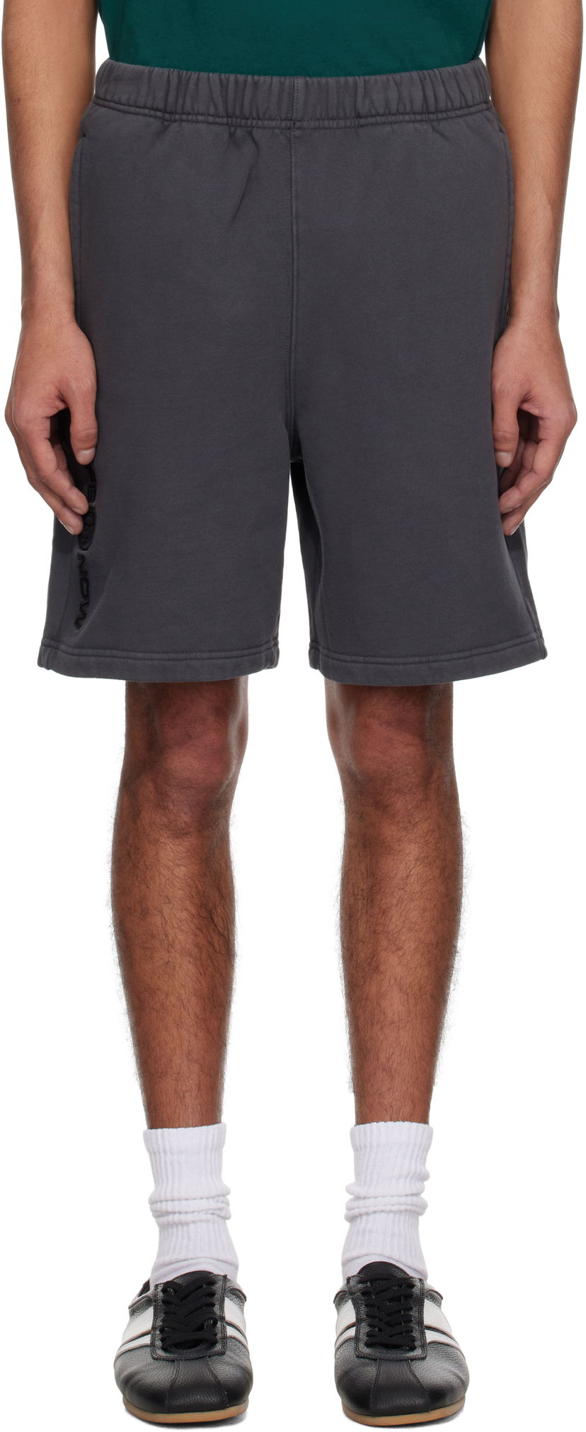Shortsit AAPE by A Bathing Ape AAPE by A Bathing Ape 'AAPE Now' Sweat Shorts Harmaa | AAPSPMB678XXNBKL