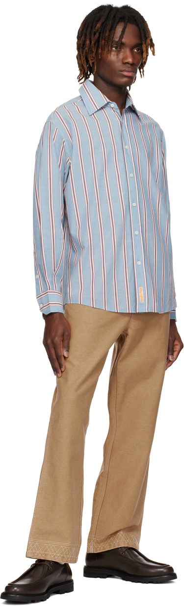 Paita Bode Bode Regatta Stripe Shirt Sininen | MRS25SH026, 3