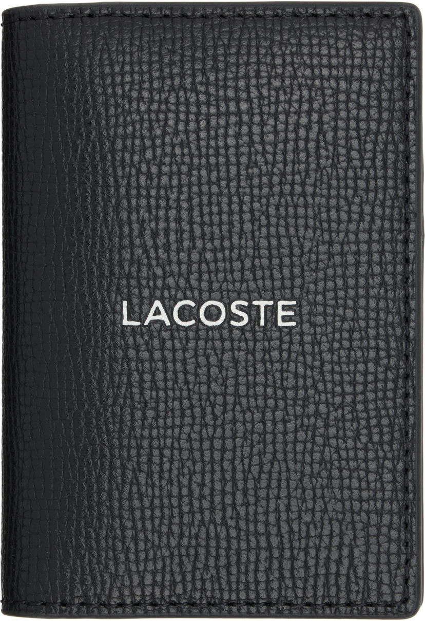 Lompakko Lacoste Lacoste Pocket Organizer Card Holder Musta | NH5055OI_000