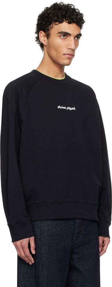 Villapaita MAISON KITSUNÉ Maison Kitsuné Oversize Raglan Sweatshirt with Embroidery Harmaa | OM00309KM0001, 4