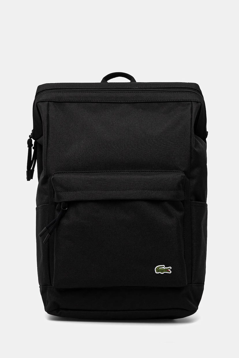 Reppu Lacoste Lacoste Smooth Backpack Musta | NU4598NE