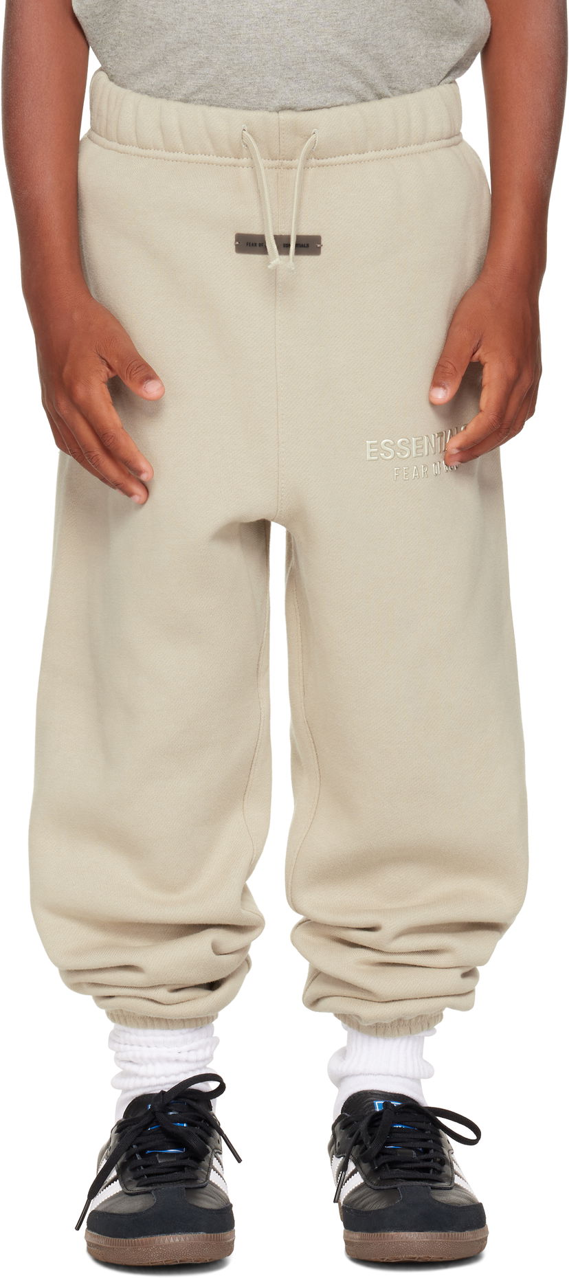 Verryttelyhousut Fear of God ESSENTIALS Classic Fit Sweatpants Beige | 785SP253216K
