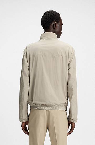 Tuulitakki BOSS Packable Windbreaker Jacket Beige | 50543510, 1