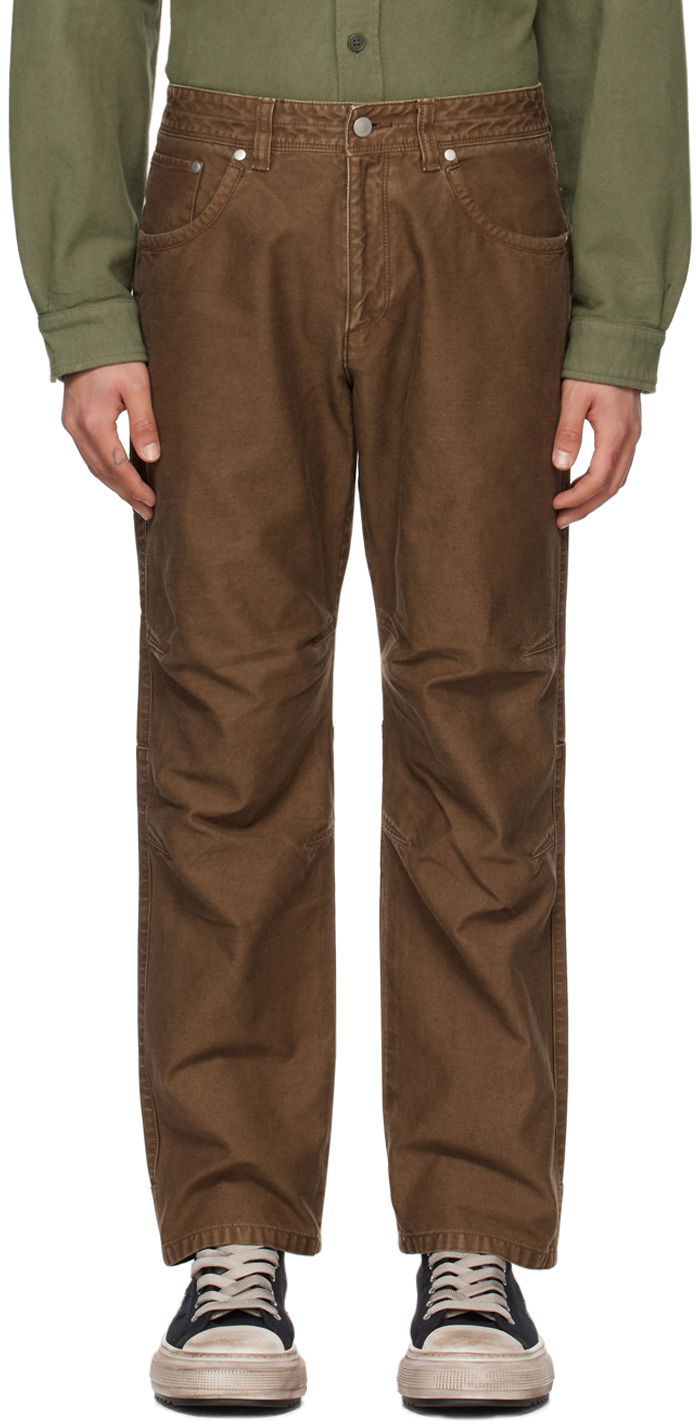 Housut John Elliott Emilio Trousers Ruskea | F183G9836L