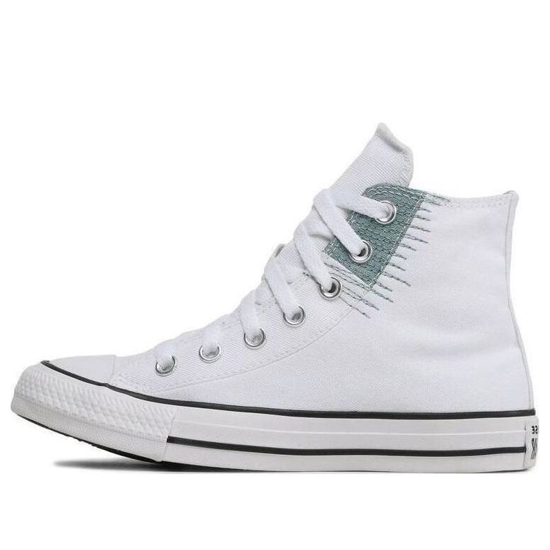 Tennarit ja kengät Converse Chuck Taylor All Star Hi Stitched Patch Valkoinen | A05031C