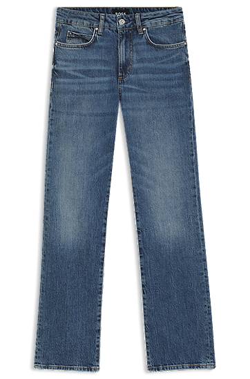 Jeans BOSS Slim-Fit Comfort-Stretch Jeans Sininen | 50545113