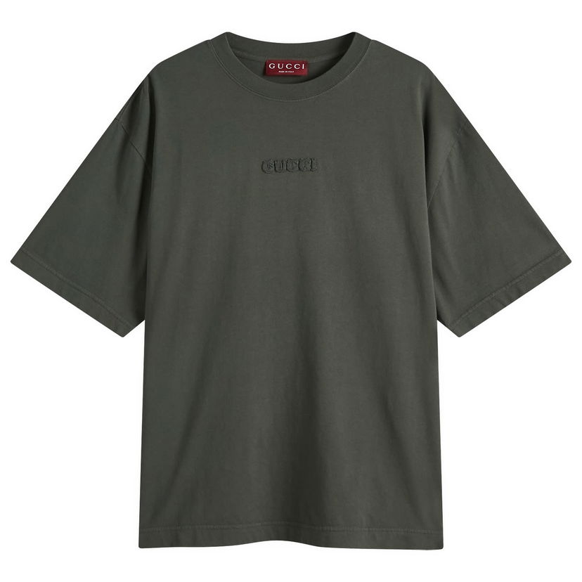 T-paita Gucci Gucci Logo T-Shirt, Size Medium Vihreä | 798115-XJG54-3217