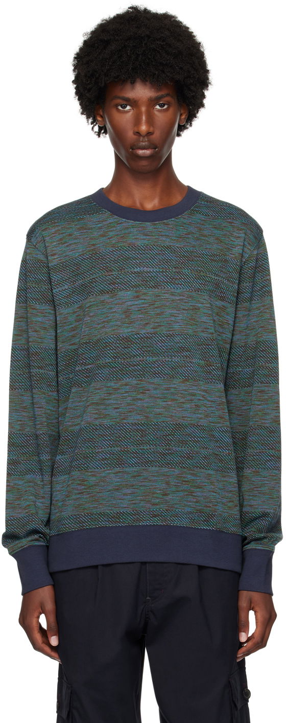 Villapaita Paul Smith PS Paul Smith Jacquard Sweatshirt Monivärinen | M2R-668U-N22131-48