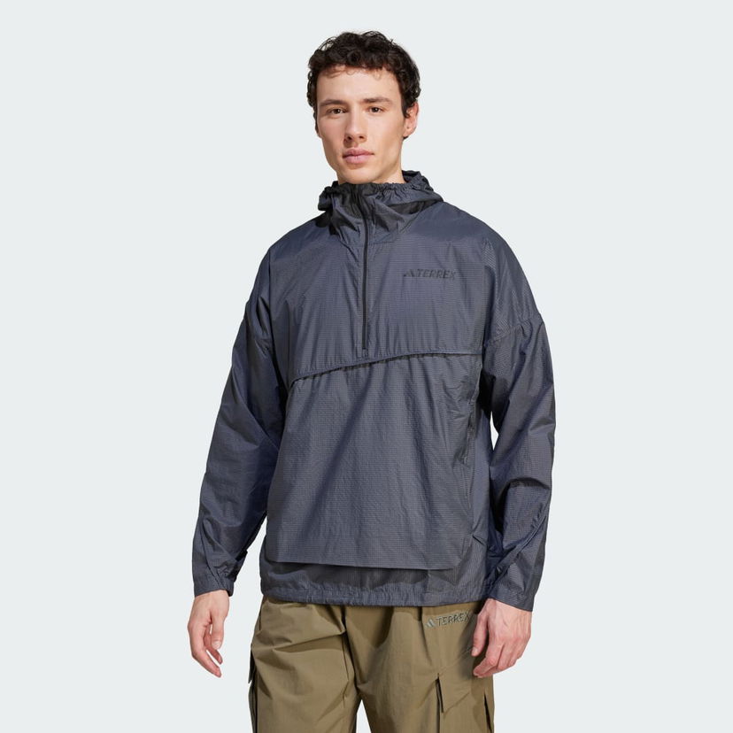 Tuulitakki adidas Performance Terrex Xploric Wind Anorak Harmaa | JD8427