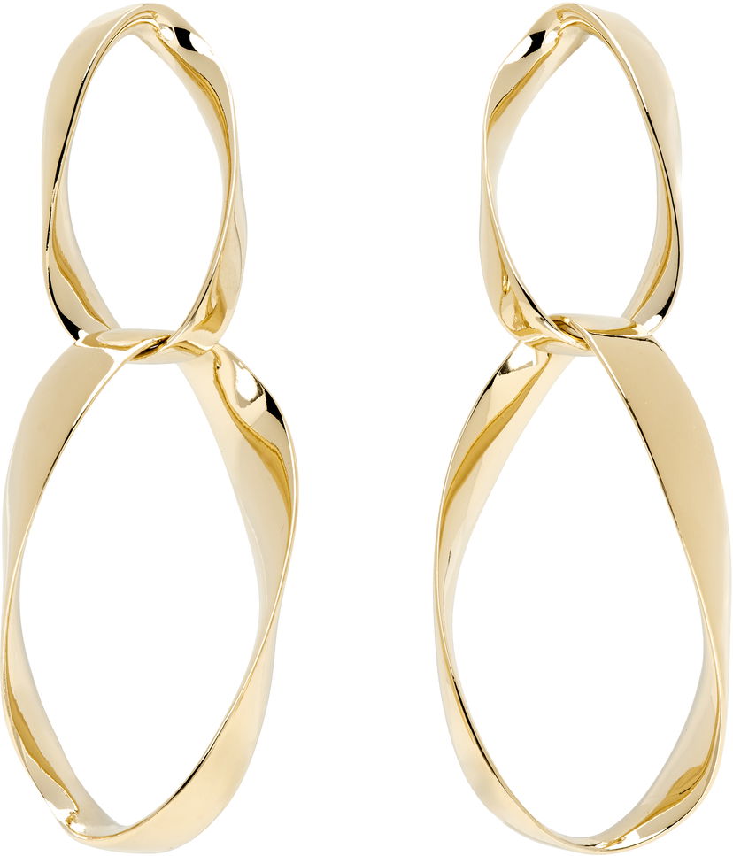 Korvakorut ISABEL MARANT Isabel Marant Long Twisted Earrings Metallinen | BL0182FA-C1B19B
