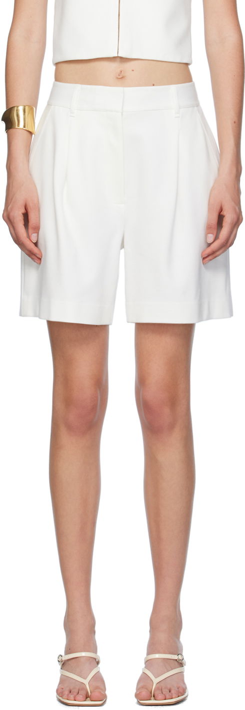Shortsit rag & bone rag & bone Women's Irina Tailored Shorts Valkoinen | WAC24PT020LC20