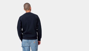 Huppari Carhartt WIP WIP Chase Tummansininen | I026383_00H_XX, 4