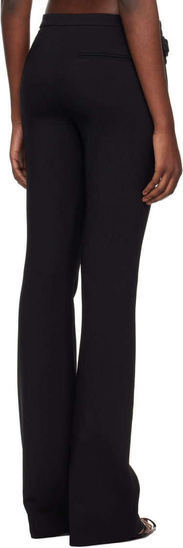 Housut Courrèges Courrèges Tailored Slash Flare Trousers Musta | 424CPA265WO0113, 2