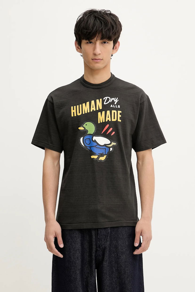 T-paita Human Made Human Made Duck Graphic T-Shirt Musta | HM29TE006
