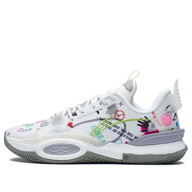 Tennarit ja kengät Li-Ning Wade All City 10 V1 'Recycle' Valkoinen | ABAS019-5, 0