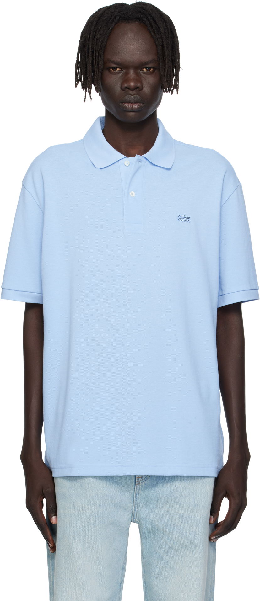 Poolopaita Lacoste Lacoste Croc Signature Polo Sininen | PH7757_HBP