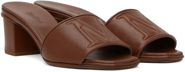 Tennarit ja kengät Max Mara Max Mara Embossed Heeled Sandals Ruskea | 2345211131600 MM81128, 3