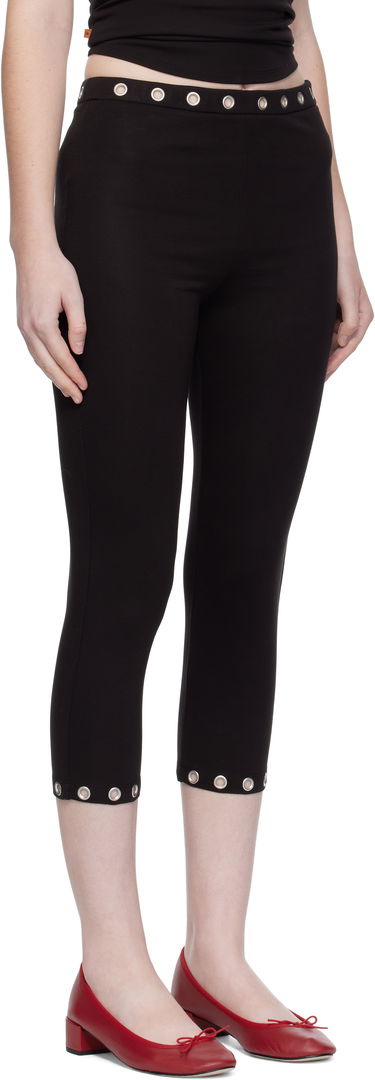 Leggingsit Miaou Miaou Carla Capri Leggings Musta | 1065HJBBLK, 1